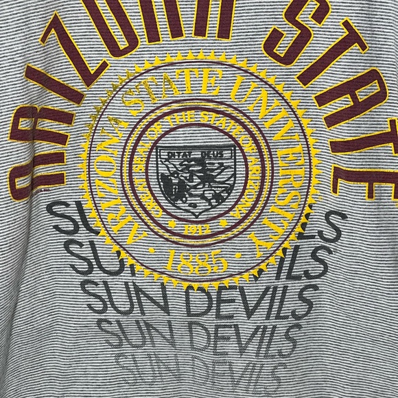 Vtg Arizona State University Sun Devils T-shirt size extra large single stitch - Picture 2 of 5